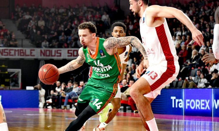 Cedevita Olimpija v Franciji vpisala drugo zmago v evropskem pokalu