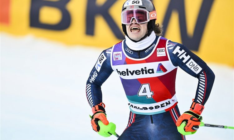 Braathen zanesljivi zmagovalec Adelbodna, Hadalin 14.