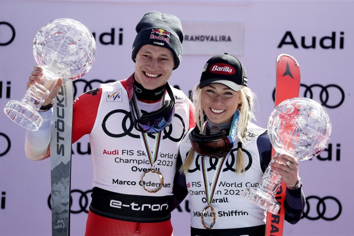 Shiffrin in Odermatt pričakovano največja zaslužkarja