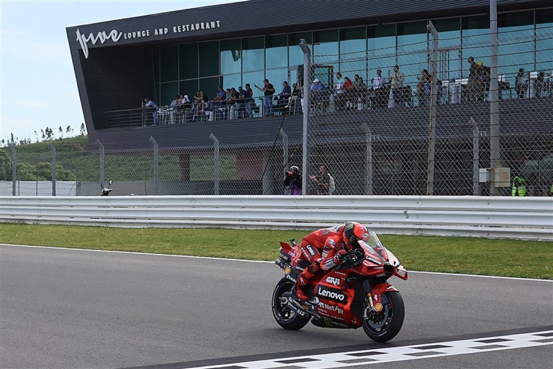 Sobotno sprintersko preizkušnjo dobil Francesco Bagnaia