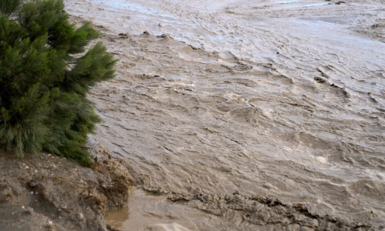 Reke v zgornjem Posočju in Sava Bohinjka po nočnem naraščanju že upadajo 
