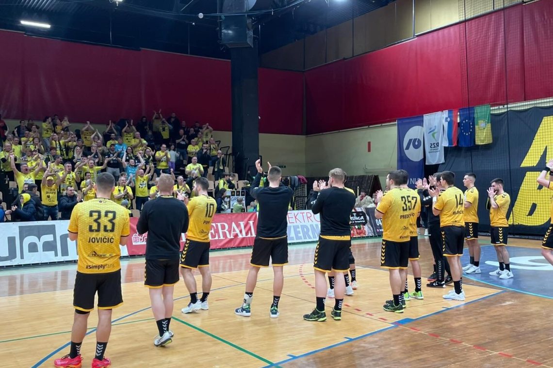 Rokometaši velenjskega Gorenja in trebanjskega Trima so se razšli z neodločenim izidom 23:23