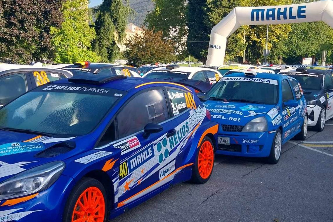 Na reliju v Novi Gorici v vodstvu Turk, dirkačem ponagajalo tudi vreme 