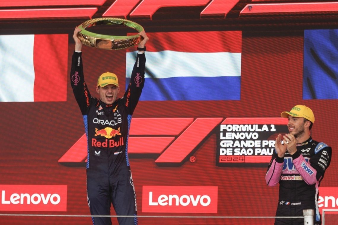 Verstappen v Braziliji zmagal s 17. mesta in povišal prednost v SP