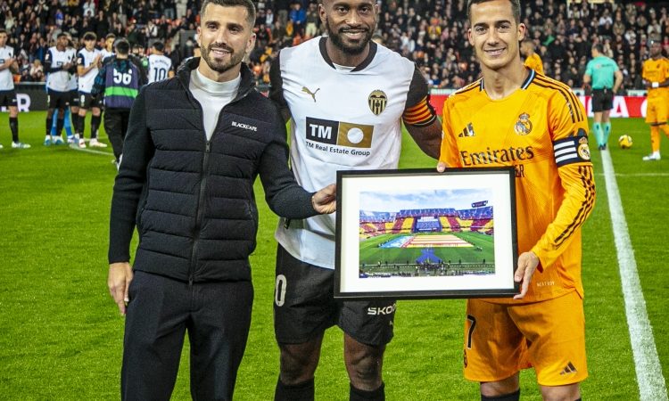 Valencia izkazala zahvalo Real Madridu za pomoč ob nesreči DANA