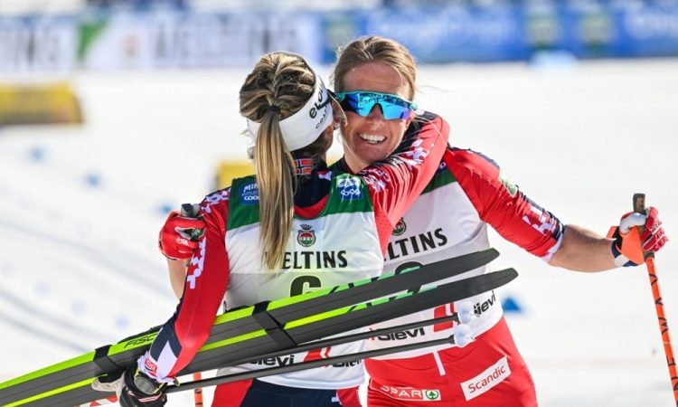 Johaug za konec sezone prepričljivo dobila tek na 50 km