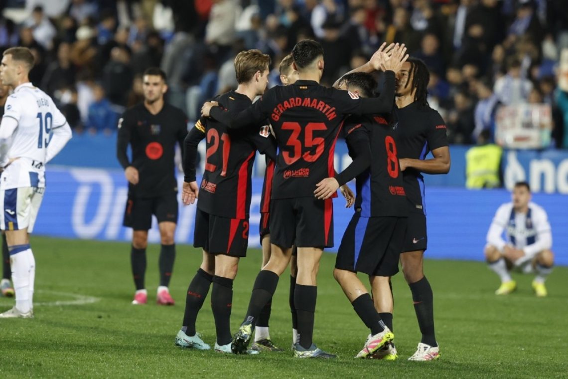 Barcelona s težavami do zmage proti Leganesu