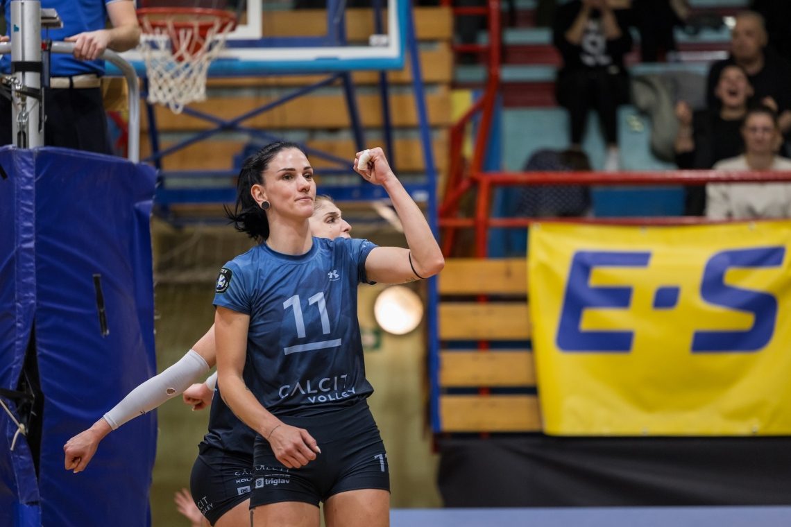 Calcit Volley lovi zgodovinski šesti zaporedni naslov