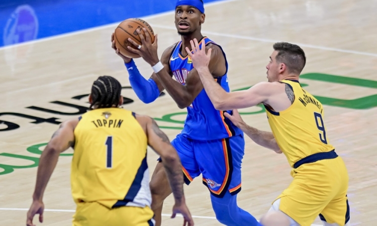 Oklahoma izenačila finale lige NBA proti Indiani