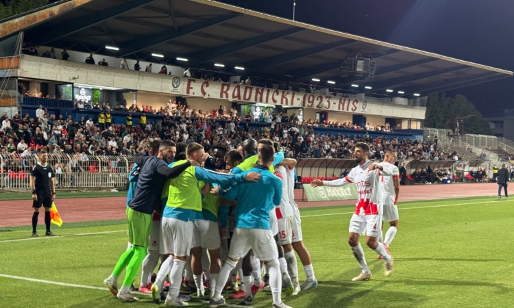 Radnički in Partizan remizirali v Nišu
