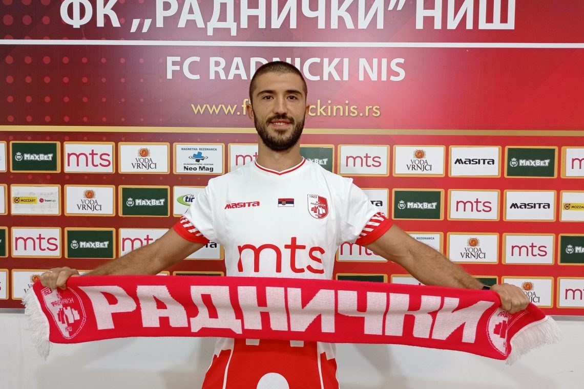 Nemanja Mićević novo okrepitev Radničkega iz Niša
