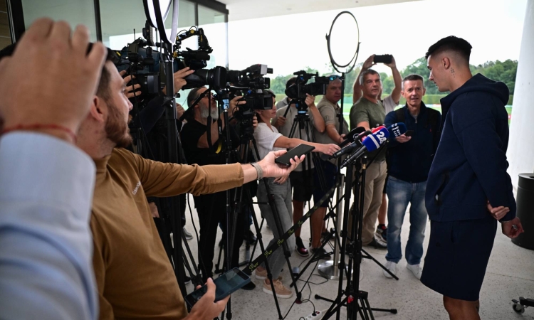 Šeško pred Švedsko poudarja zaupanje v lastne sposobnosti