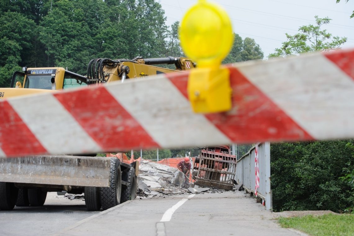 Septembra se začenjajo obsežna gradbena dela na glavni cesti skozi Bled