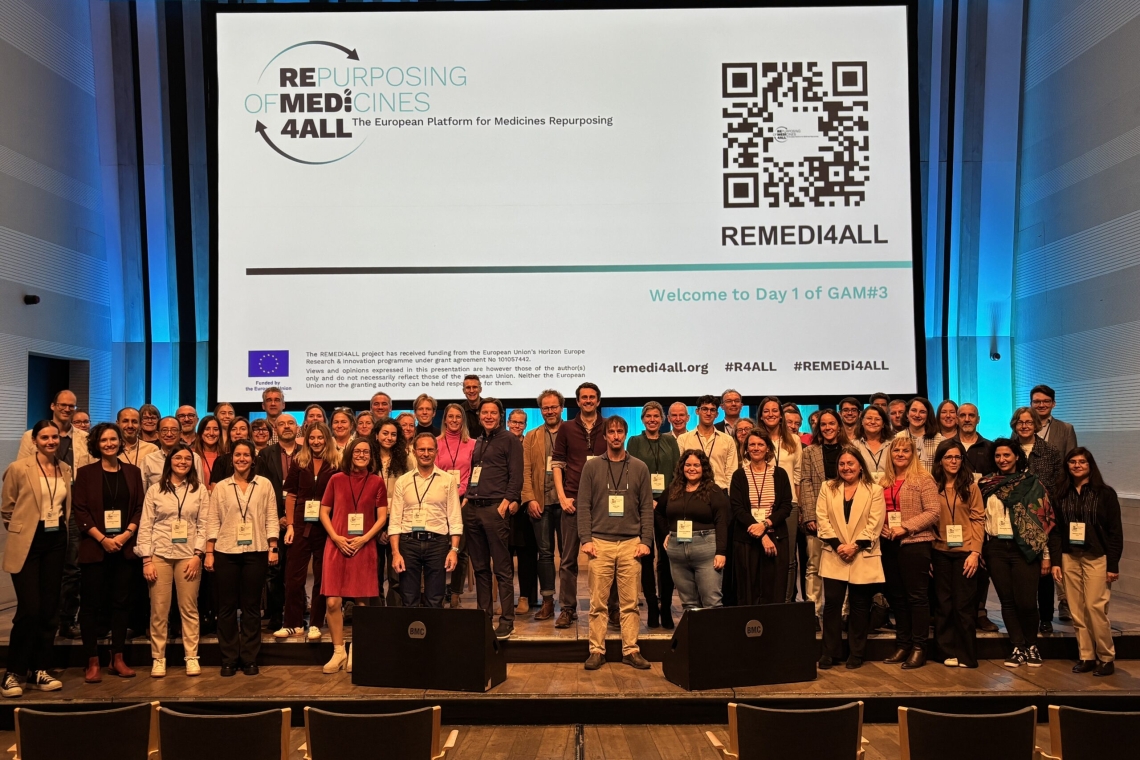 V Ljubljani generalna konferenca projekta REMEDi4ALL o novih možnostih uporabe že obstoječih zdravil