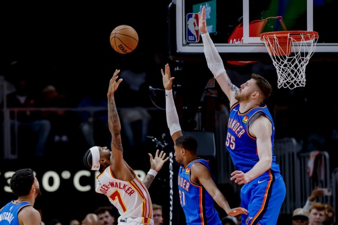 Oklahoma City v ligi NBA do desete zmage na enajsti tekmi
