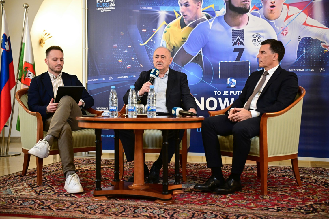 NZS in Ljubljana od futsalskega EP pričakujeta lep obisk in izločilne boje