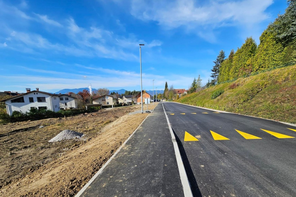 Zaključena druga faza komunalne ureditve Rakove goše v Velenju