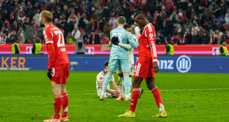 Bayern proti zadnjeuvrščenemu Mainzu izvlekel točko  