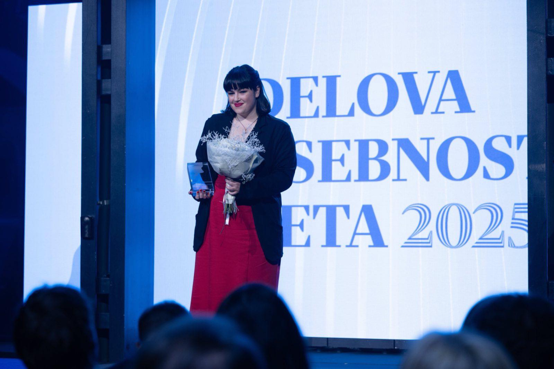 Delova osebnost leta 2025 je Nika Kovač