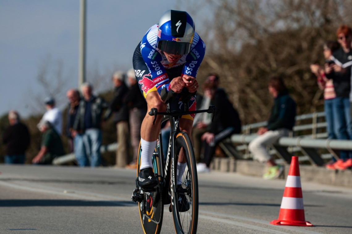 Roglič za uvod Tirreno-Adriatica sedmi, zmaga Ganni