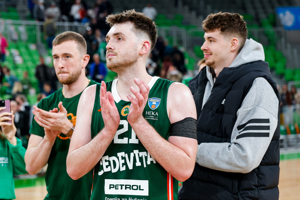 Cedevita Olimpija v Stožicah proti Chemnitzu za četrtfinale EuroCupa
